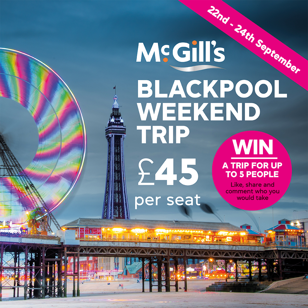 Blackpool Illuminations Weekend Trip McGill's Buses